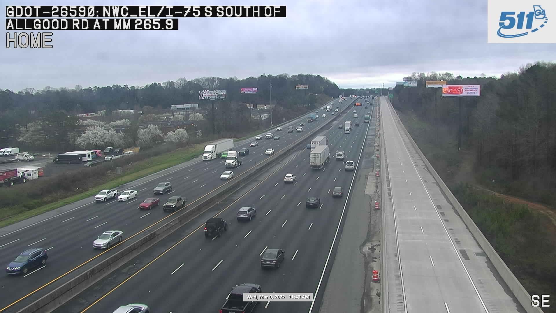 Traffic Cam Elizabeth: GDOT-CAM-