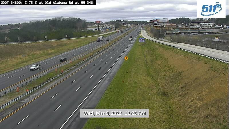 Traffic Cam Ringgold: GDOT-CAM-I--