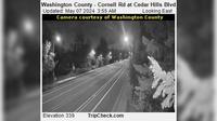 Beaverton: Washington County - Cornell Rd at Cedar Hills Blvd - Actuales