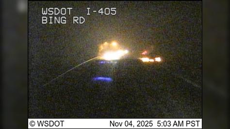 Traffic Cam Alderwood Manor: I-405 at MP 29.2: Bing Rd