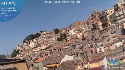 immagine della webcam nei dintorni di Piano Battaglia: webcam Piazza Armerina