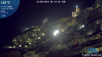 immagine della webcam nei dintorni di Marina di Ragusa: webcam Piazza Armerina