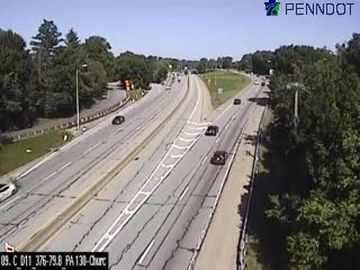 Traffic Cam Churchill: I-376 @ EXIT 79B (PA 130)