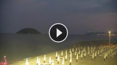 Preview delle webcam di Albenga: Isola Gallinara Spiaggia Residence Sole