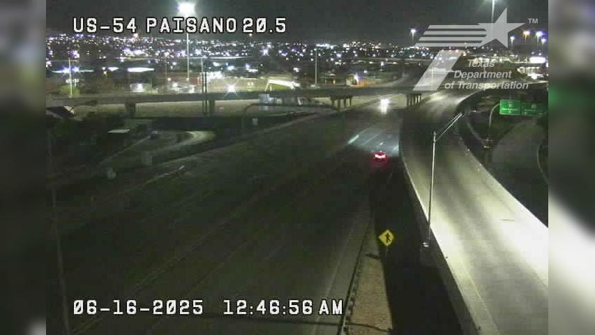 Traffic Cam El Paso › North: US-54 @ Paisano