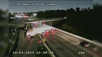 Traffic Cam Houston › South: IH-45 North @ Quitman