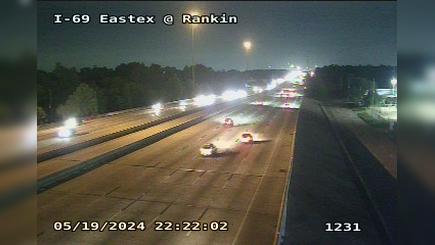 Traffic Cam Houston › South: IH-69 Eastex @ Rankin