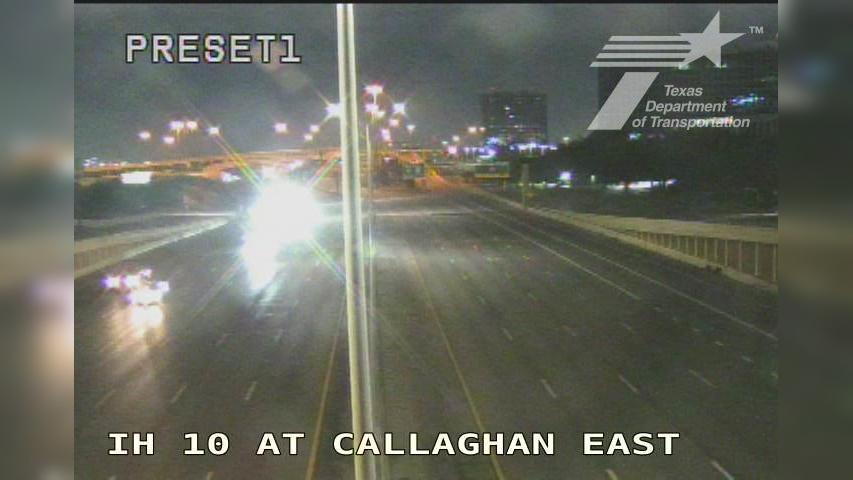 Traffic Cam San Antonio › East: IH 10 at Callaghan East