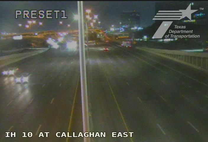 Traffic Cam San Antonio › East: IH 10 at Callaghan East