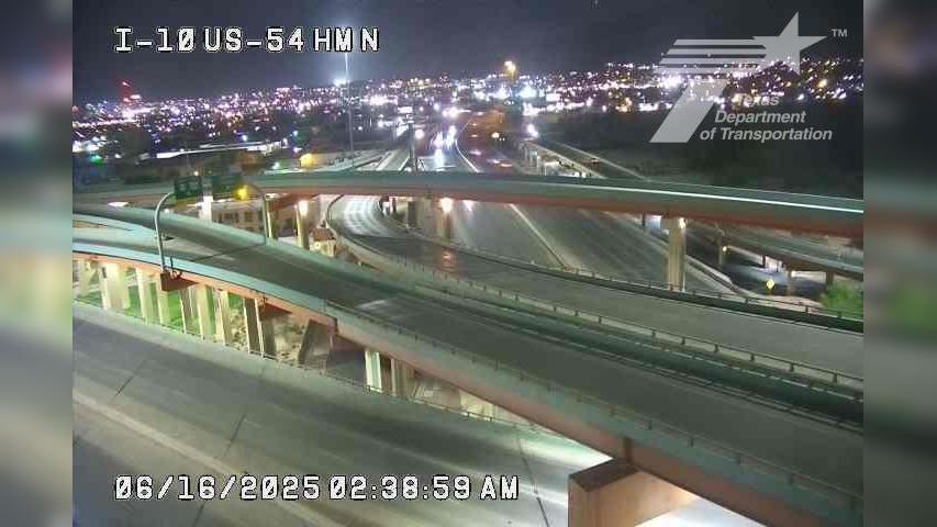 Traffic Cam El Paso › West: I-10 @ US 54 MN N