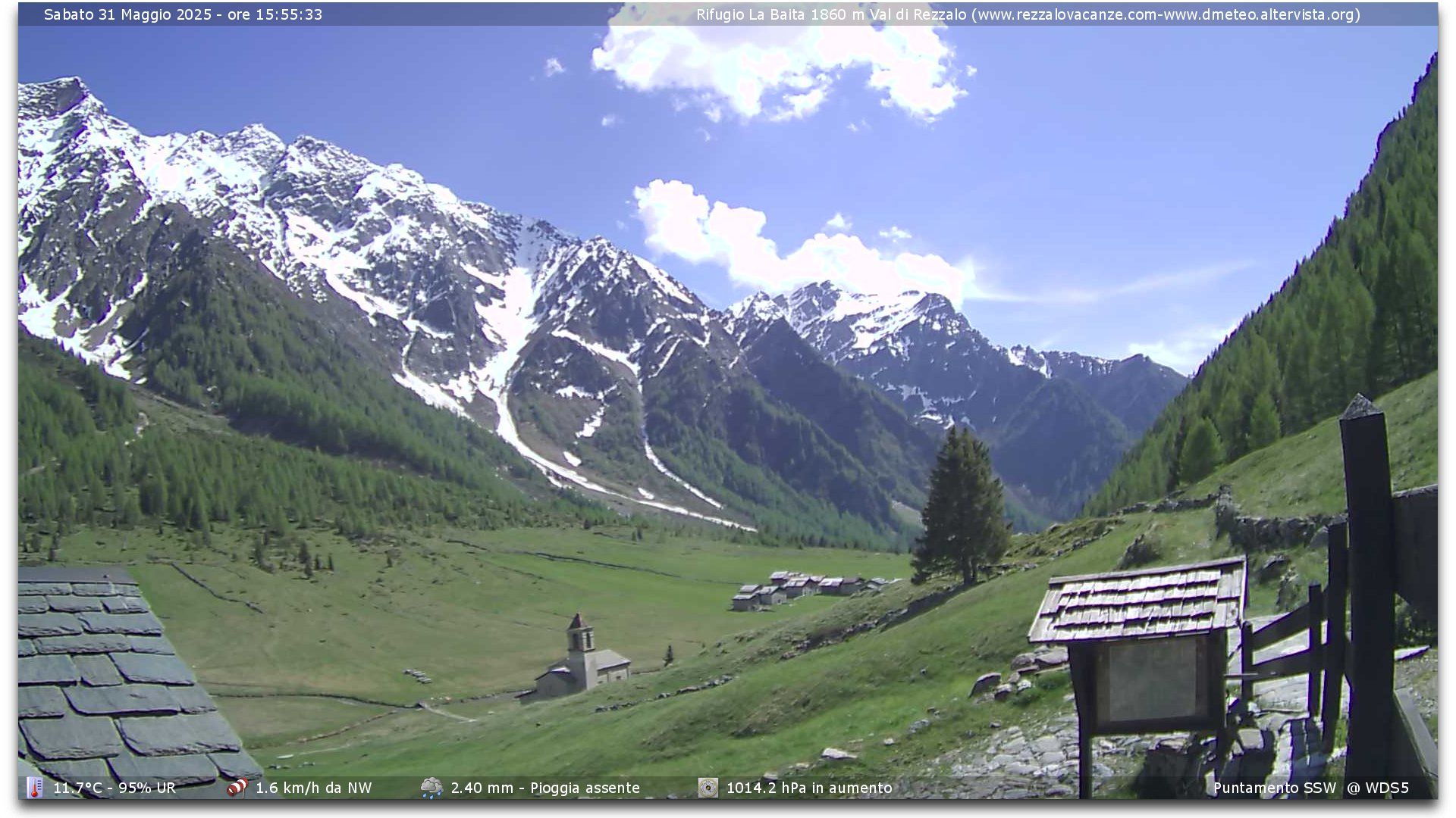 Traffic Cam Sondalo: Val di Rezzalo