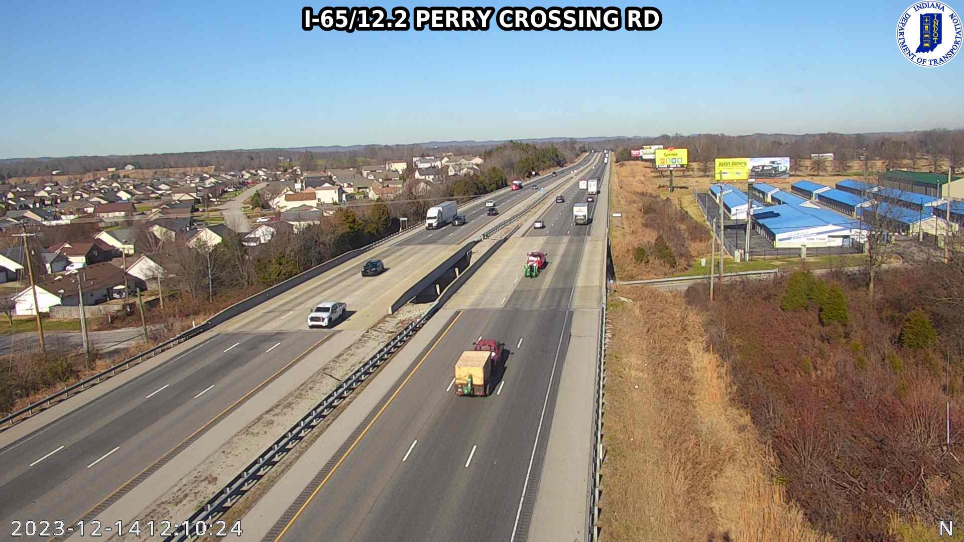 Traffic Cam Perry Crossing: I-65: I-65/12.2 - RD