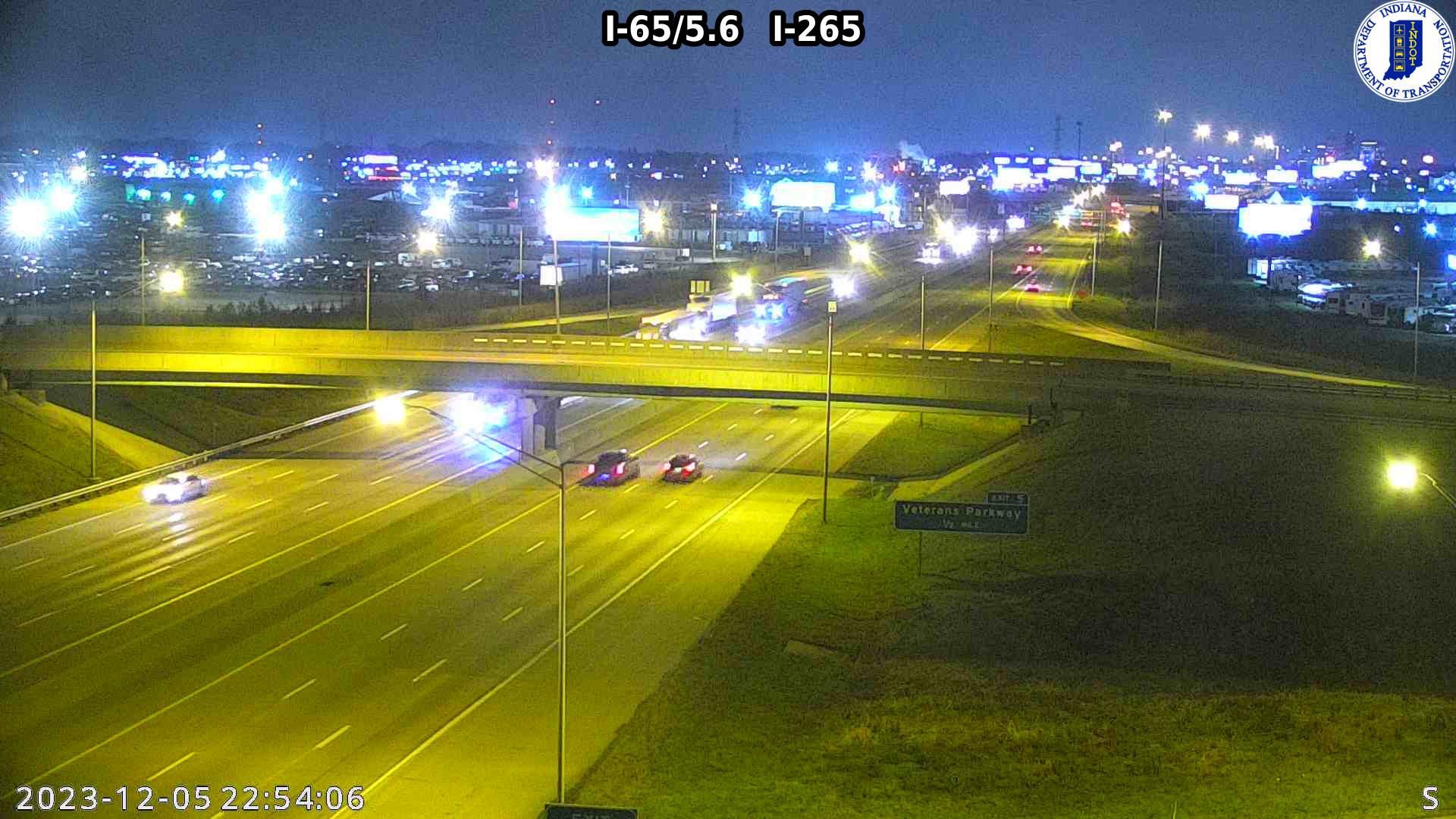Traffic Cam Clarksville: I-65: I-65/5.6 I-265: I-65/5.6 I-265