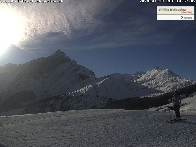Traffic Cam Tschappina: Piz Beverin