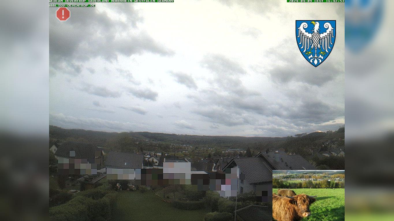 Oeventrop Arnsberg: Sauerland Weather View Webcam