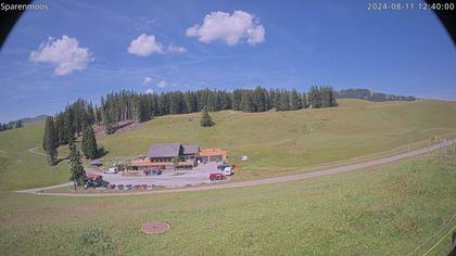 Zweisimmen › West: Sparenmoos: Berghotel Sparenmoos, Hundsrügg, Tolmoos