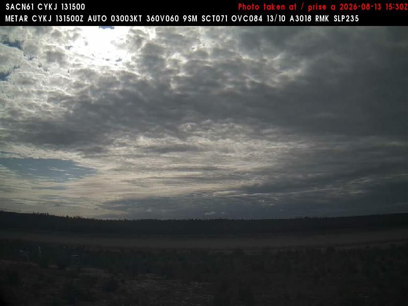 Traffic Cam Northern Saskatchewan Administration District › South-East: Key Lake Airport - Saskatchewan