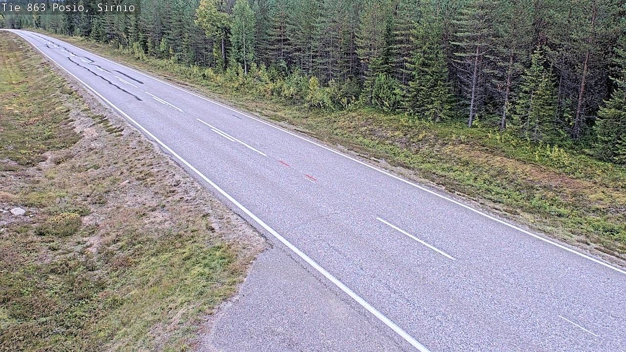 Traffic Cam Posio: Tie 863 - Sirniö - Posiolle