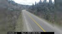 Regional District of Fraser-Fort George › East: Hwy , about m east of the Slim Creek Rest Area, looking east - Current