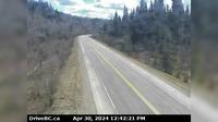 Regional District of Fraser-Fort George > East: Hwy 16, about 400m east of the Slim Creek Rest Area, looking east - Jour
