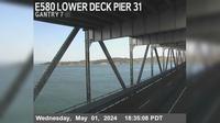 San Quentin > East: TVR27 -- I-580 : Lower Deck Pier - Current