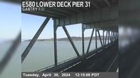 San Quentin > East: TVR27 -- I-580 : Lower Deck Pier - Day time