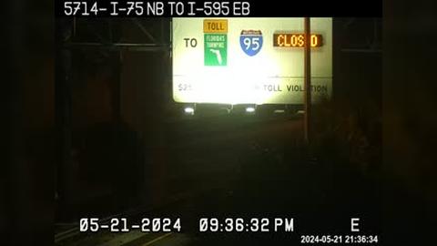 Traffic Cam Davie: 5714 MP 1.4 (S-E Connector from Sawgrass Expy)