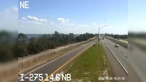 Traffic Cam Saint Petersburg: I-275 N at 14.5 NB