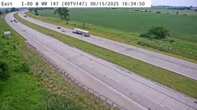Traffic watch at Mitchellville I-80