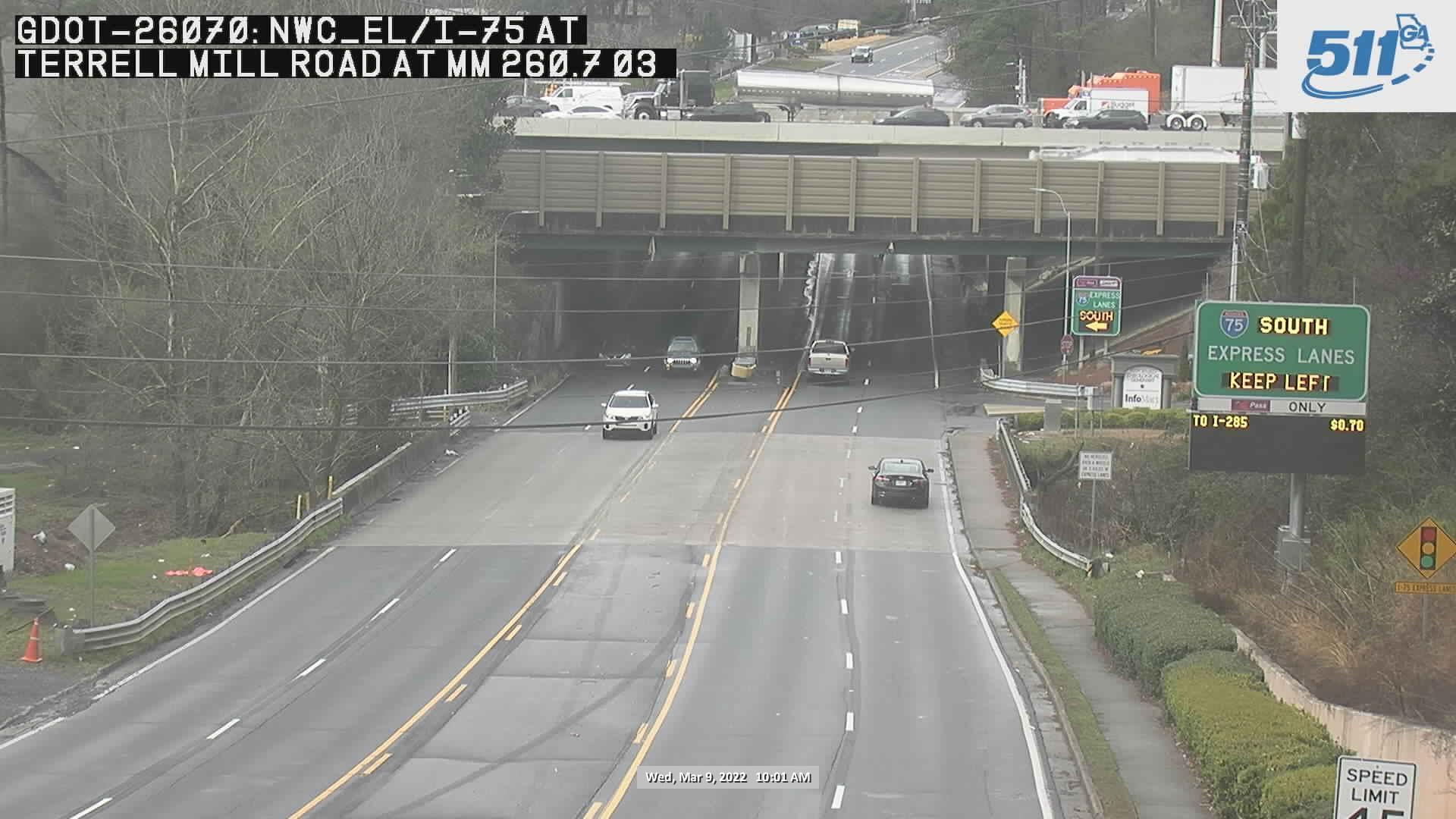 Traffic Cam Vinings: GDOT-CAM-