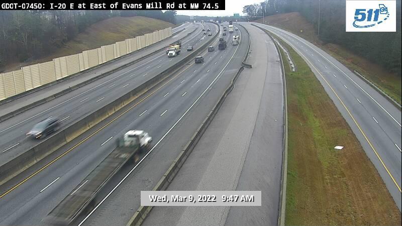 Traffic Cam Stonecrest: GDOT-CAM-I--.