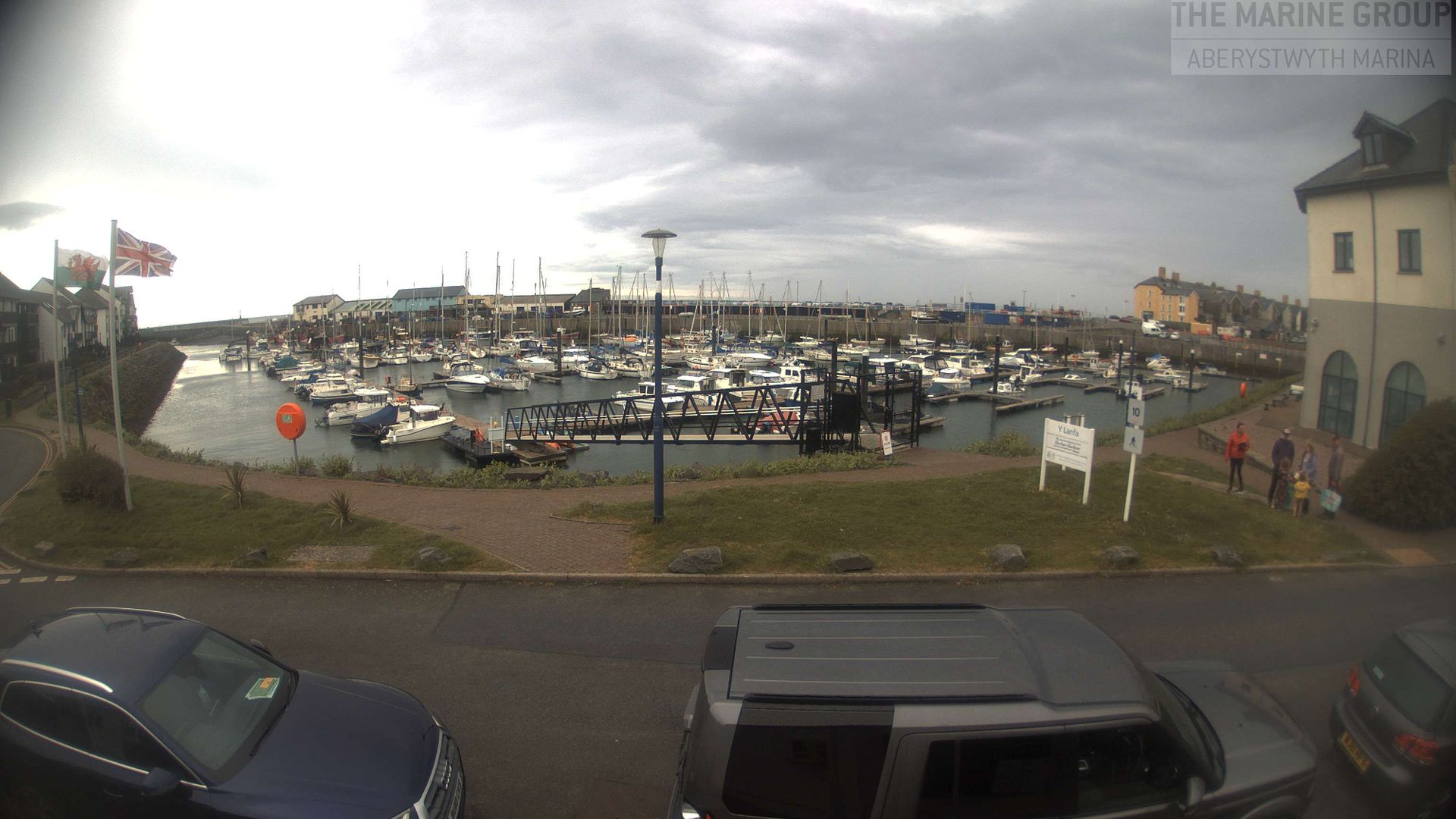 Traffic Cam Aberystwyth › West: Aberystwyth Marina