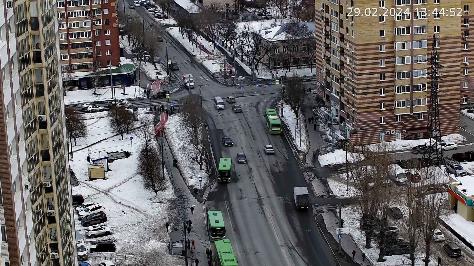 Traffic Cam Tyumen: Ямская - Л.Толстого