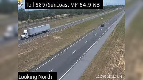 Traffic Cam Lecanto: SR-589 N at MM 64.9