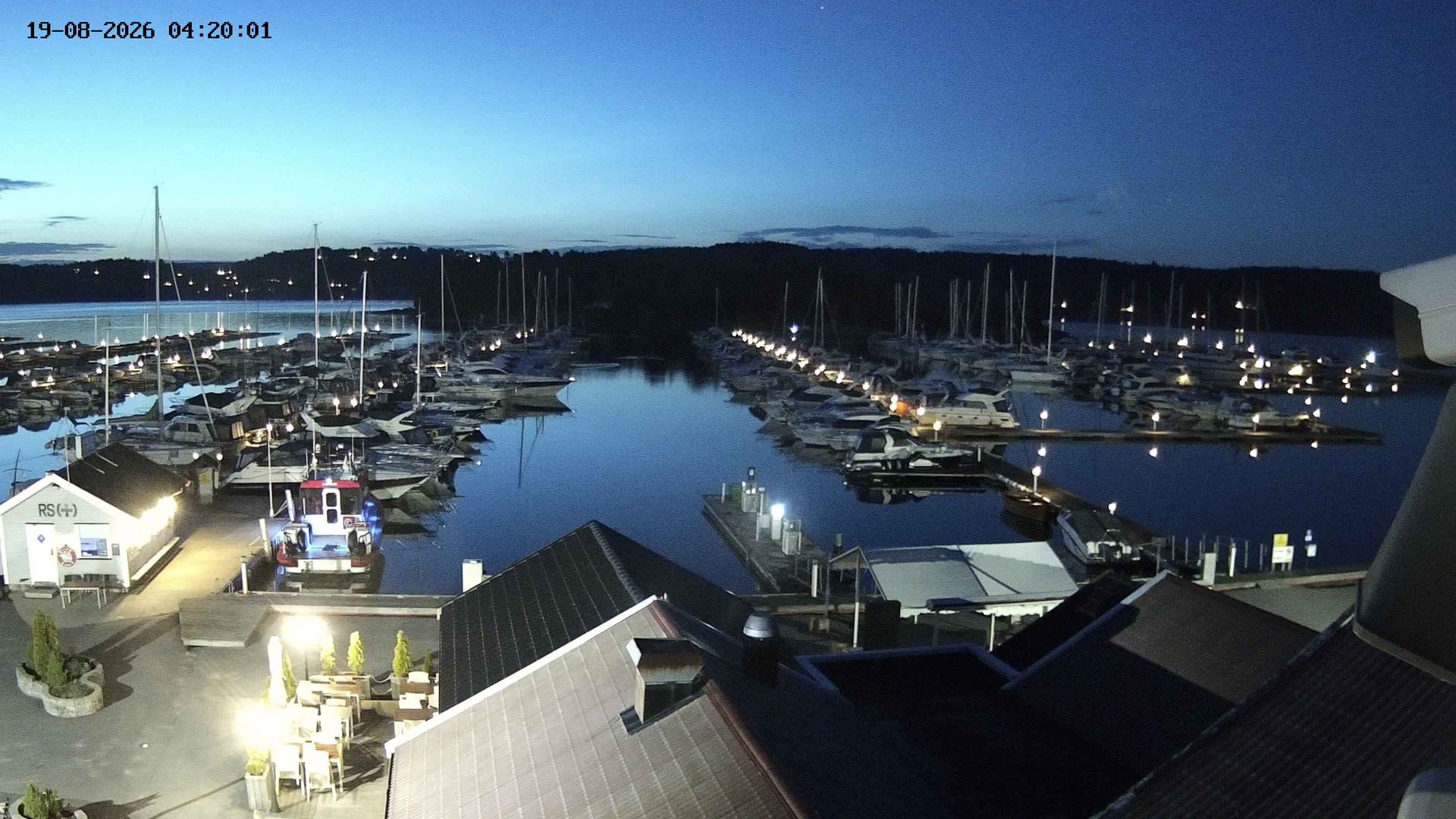 Sarpsborg › East: Skjeberg Marinesenter AS Harbor Cam Norway