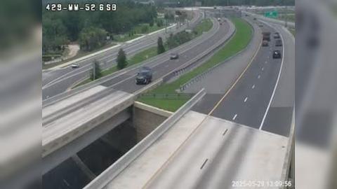Traffic Cam Alderene Park: SR-429 @ MM 52.6 NB