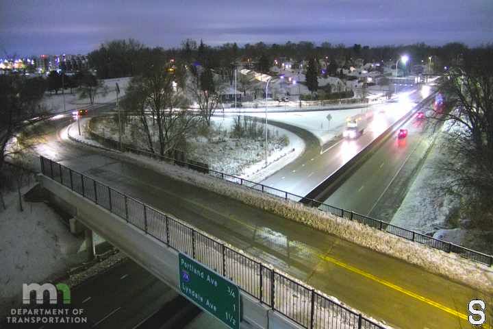 Traffic Cam Diamond Lake: MN 62: T.H.62 WB @ Bloomington Ave