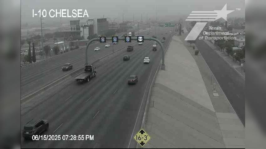 Traffic Cam El Paso › West: IH-10 @ Chelsea