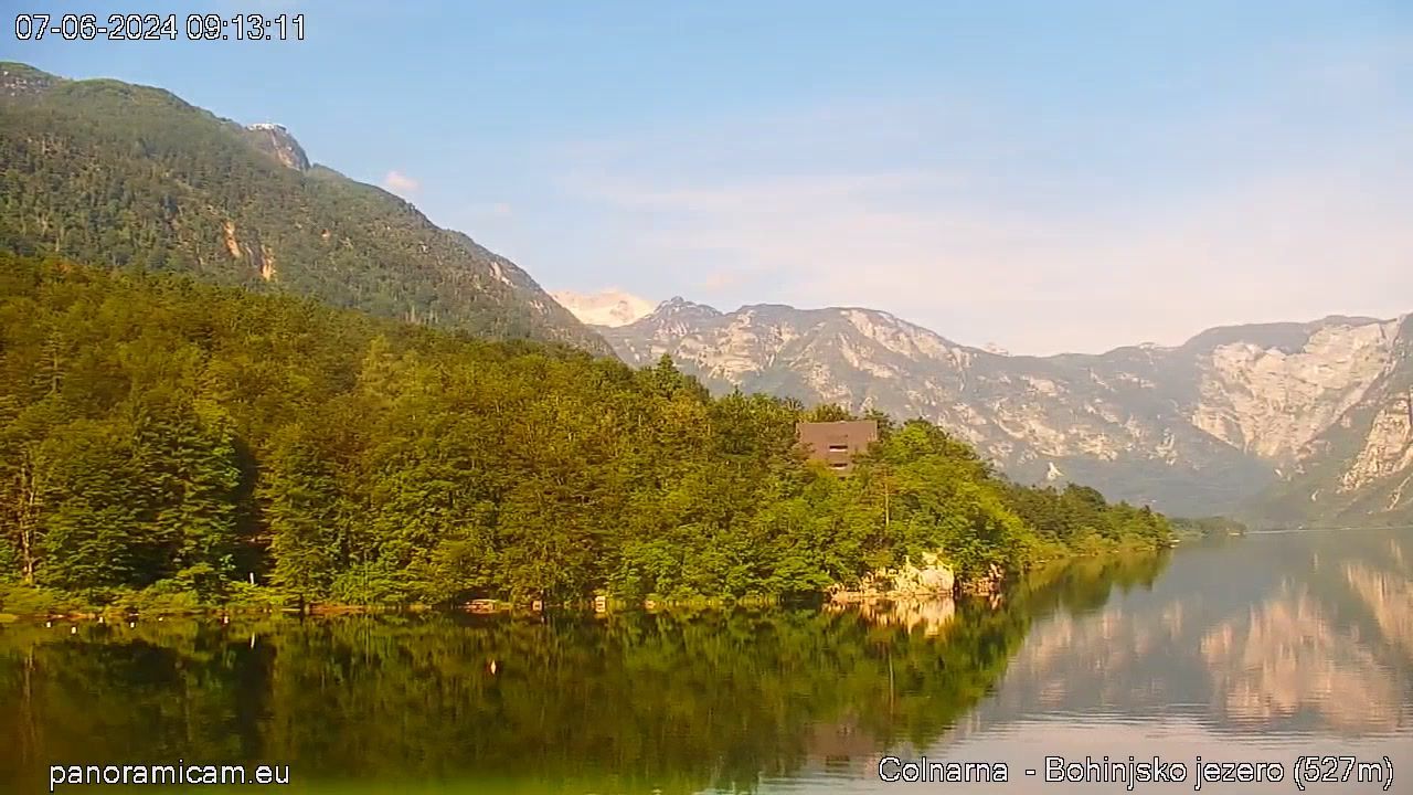 Traffic Cam Bohinj: Bohinjsko jezero/lake