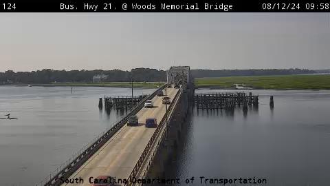 Traffic Cam The Point: US 21 Bus @ Woods Memorial Bridge