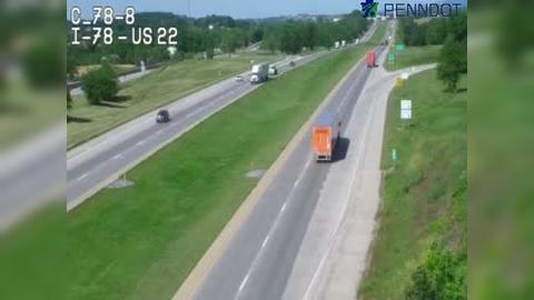 Traffic Cam Bethel Township: I-78 EXIT 8 (MT ZION RD)