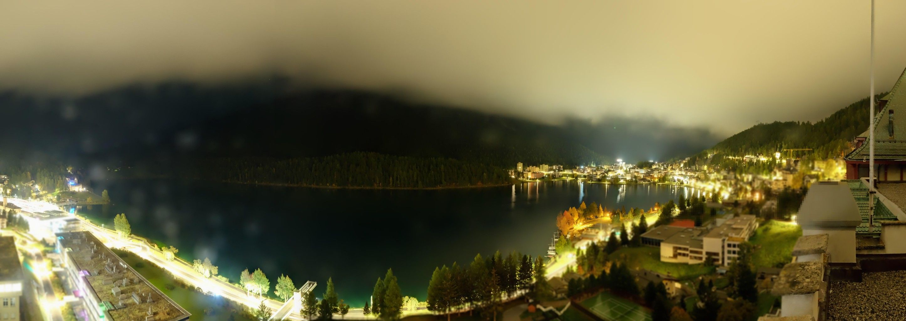 Sankt Moritz: Badrutt's Palace Hotel - Lake Saint Moritz - Piz Mezdi