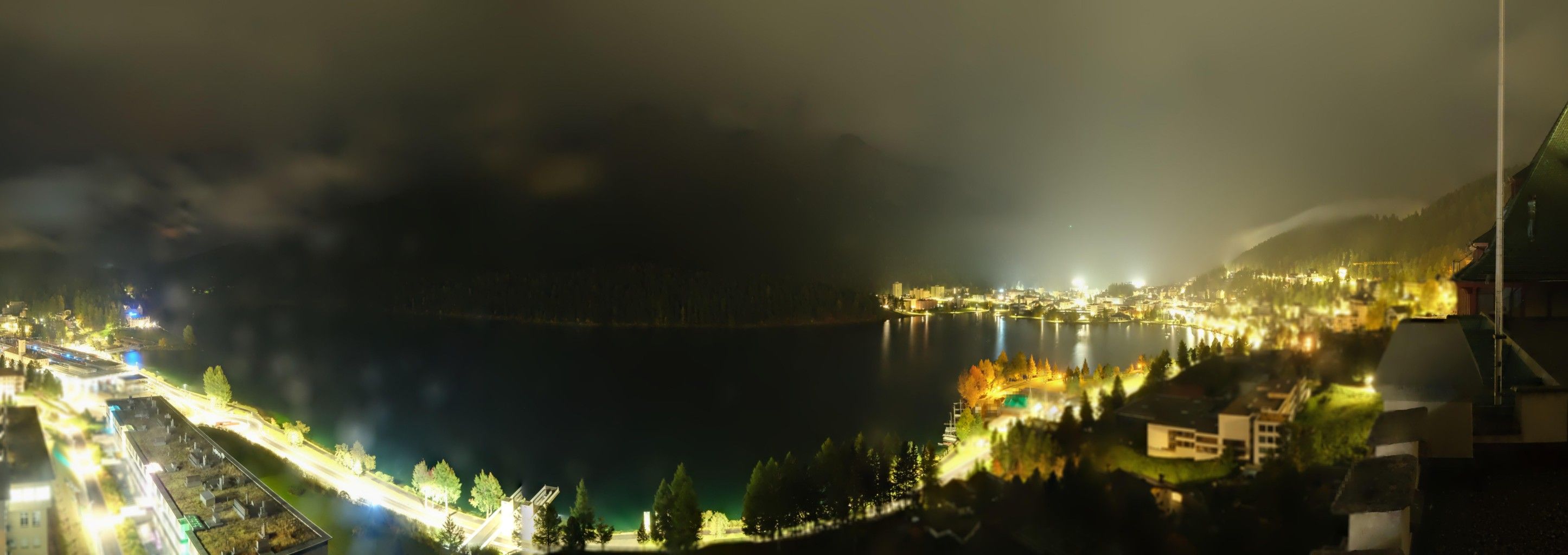 Sankt Moritz: Badrutt's Palace Hotel - Lake Saint Moritz - Piz Mezdi