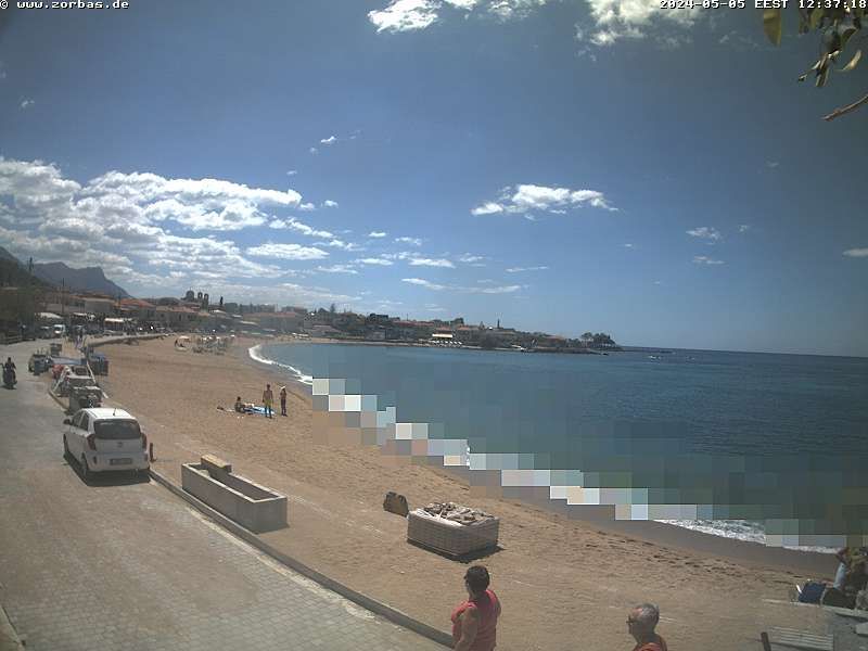 Traffic Cam Stoupa: Main Beach