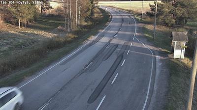 Vista actual o última desde Pöytyä: Tie 204 − Yläne − Lietoon