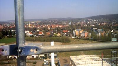 Vue webcam de jour à partir de Brake (Lemgo): Lemgo, Stadtüberblick