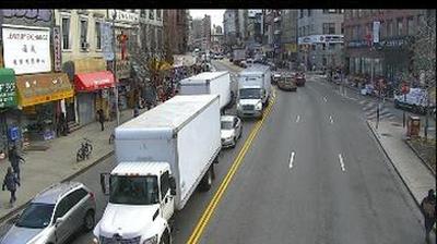 Tageslicht webcam ansicht von Manhattan Community Board 2: Baxter @ Canal Street