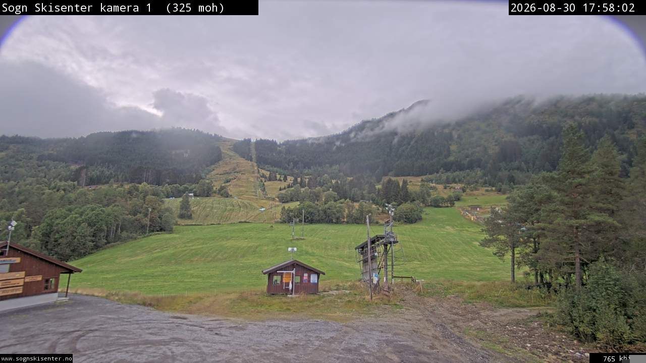 Traffic Cam Gaupne: Sogn skisenter, Heggmyrane