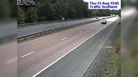 Perth: M Glenfarg (South) live traffic camera - and Kinross