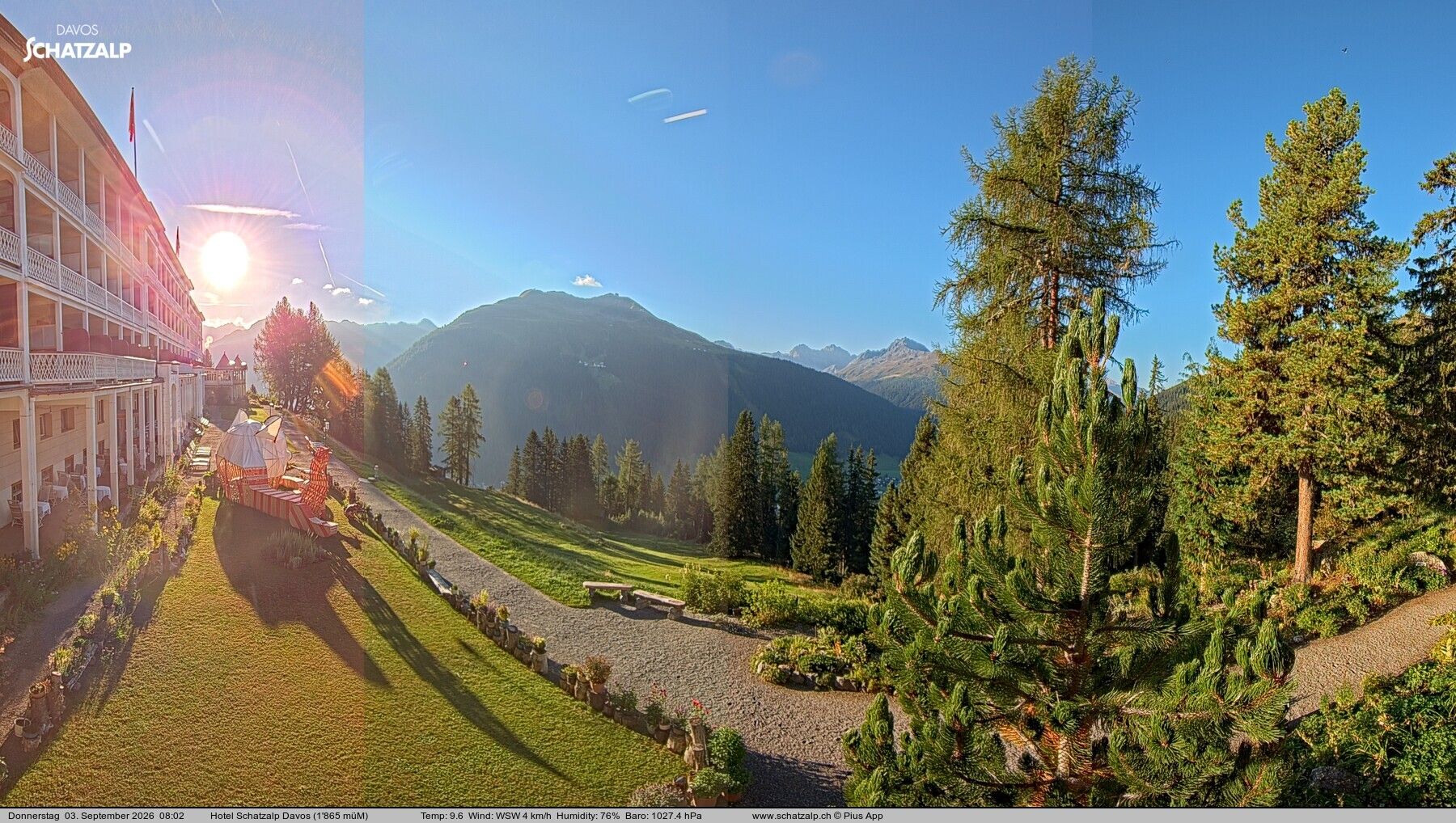 Davos: Schatzalp Panorama Hotel
